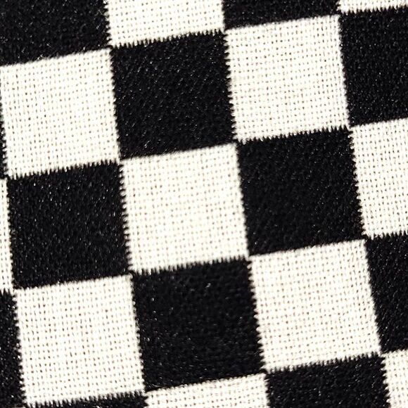 Worthington black & white checkered business casual shorts - Picture 5 of 6